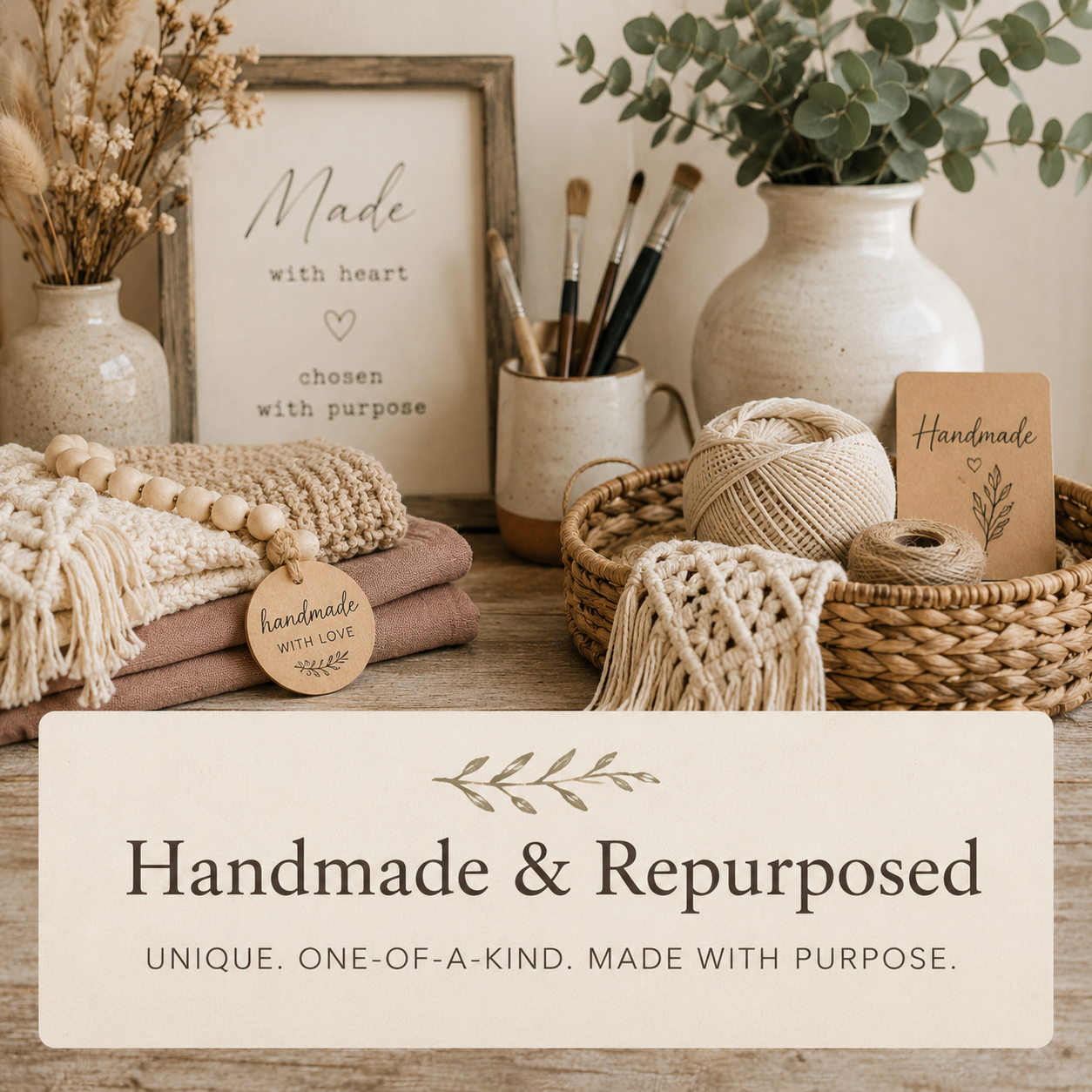 Handmade & Repurposed