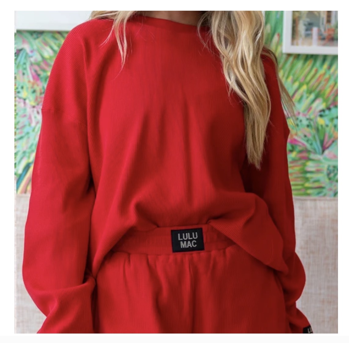 Pre-Sale Lulu Mac Waffle Top