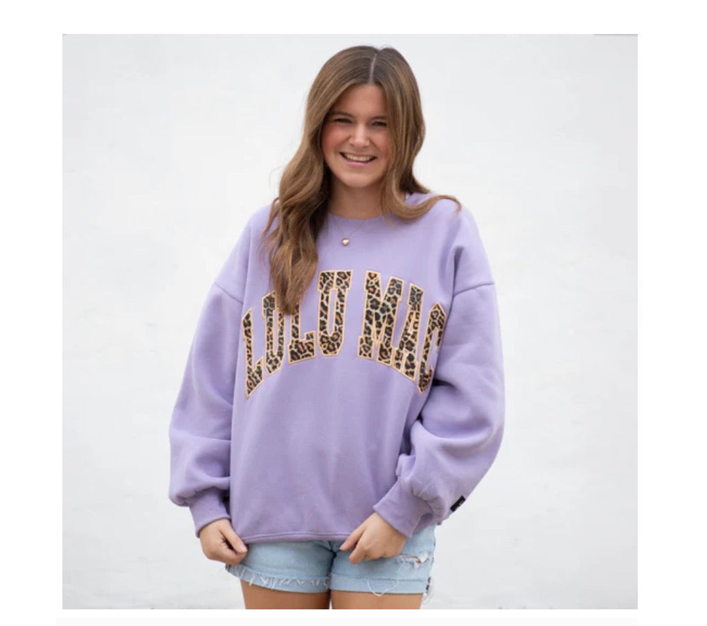 Pre-Order Lulu Mac Lavender Leopard