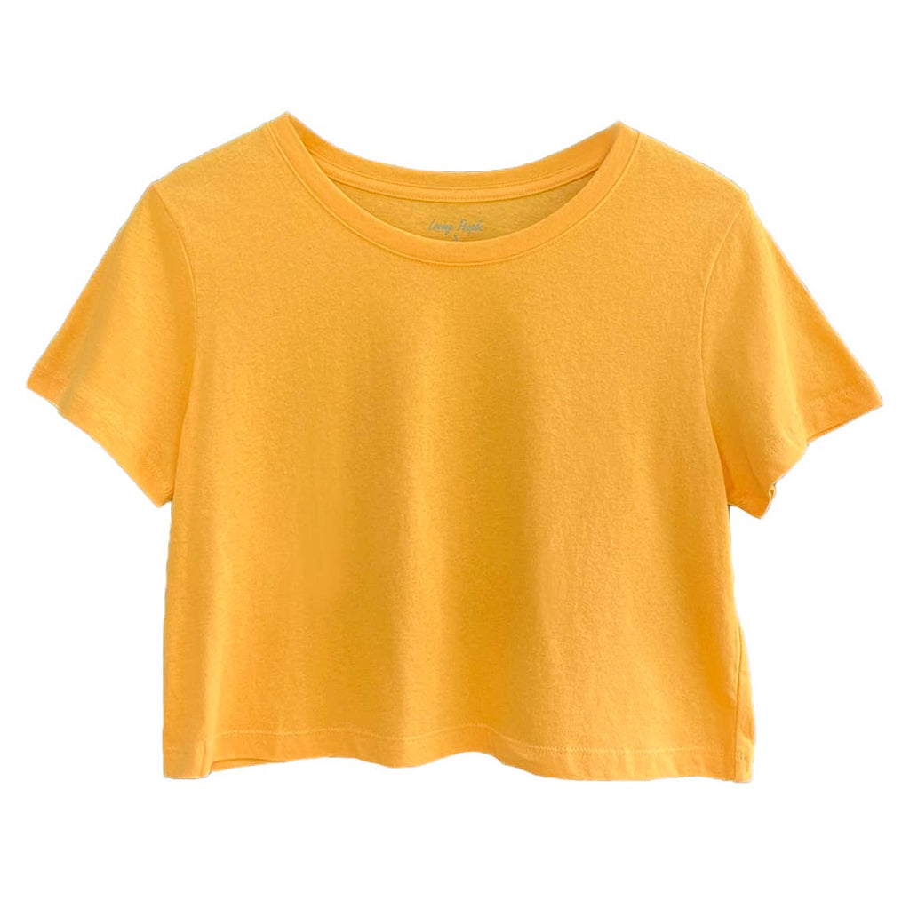 Premium Cotton Crop Tops (New colors)
: Butter / Medium