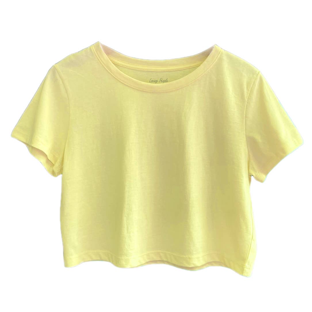 Premium Cotton Crop Tops (New colors)
: Achieve Green / Medium