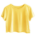 Premium Cotton Crop Tops (New colors)
: Butter / Small