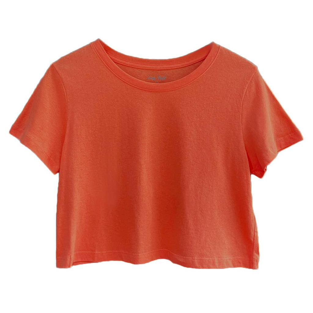 Premium Cotton Crop Tops (New colors)
: Hot Red / X-Large