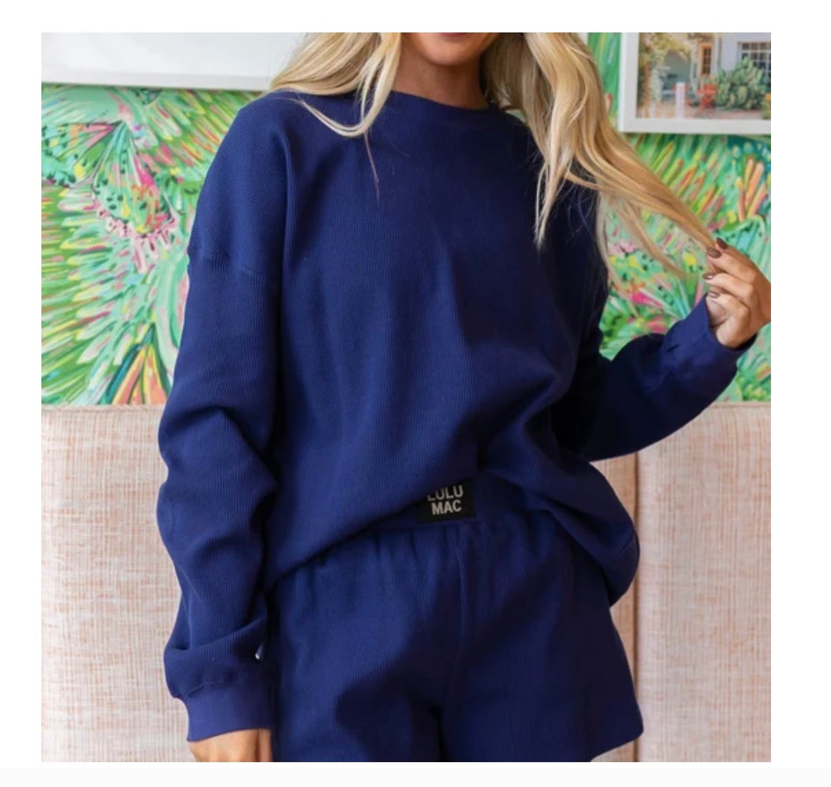 Pre-Sale Lulu Mac Waffle Top