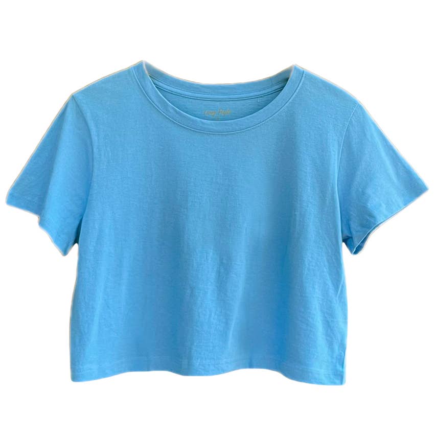 Premium Cotton Crop Tops (New colors)
: Achieve Green / Small