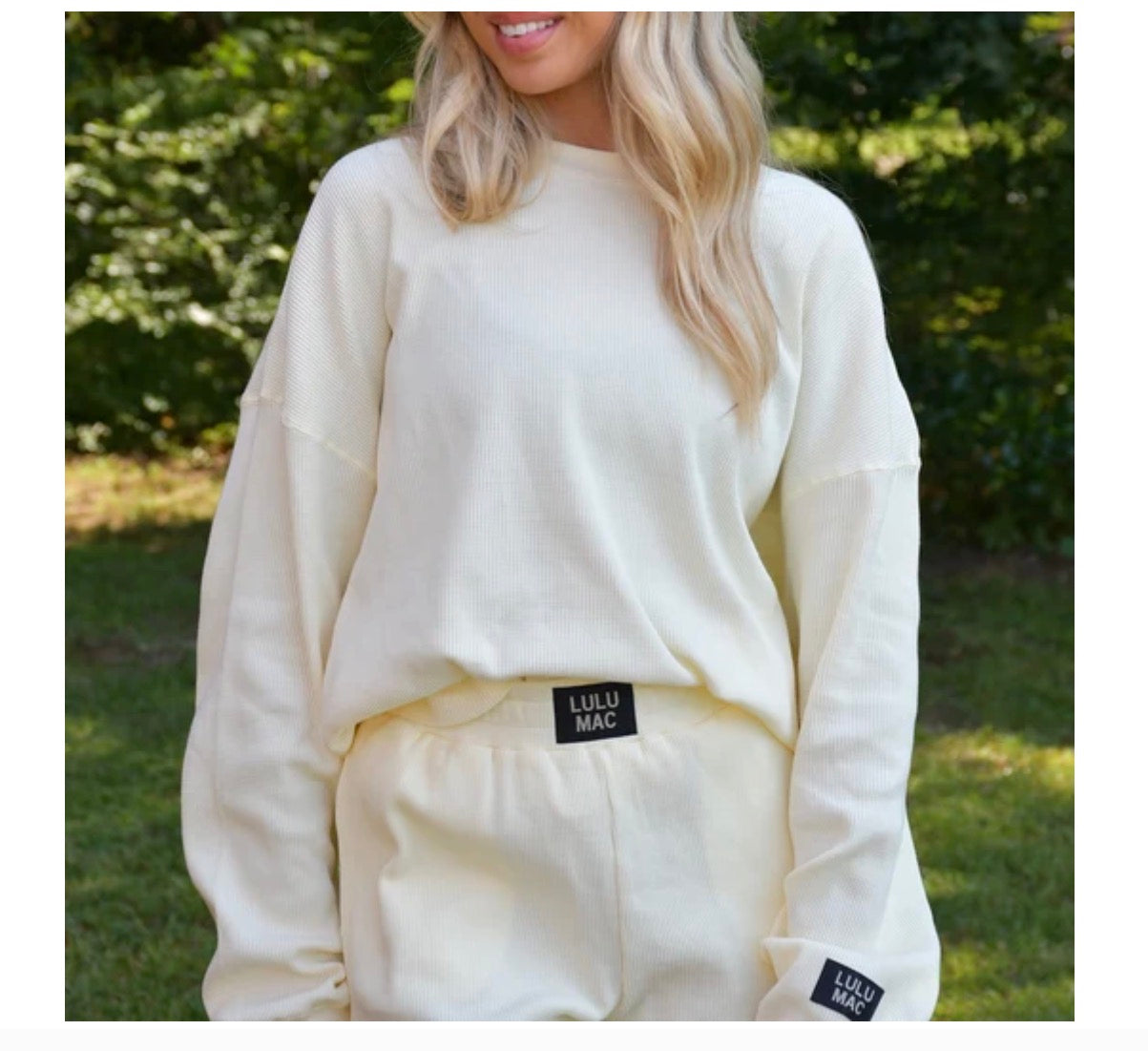 Pre-Sale Lulu Mac Waffle Top