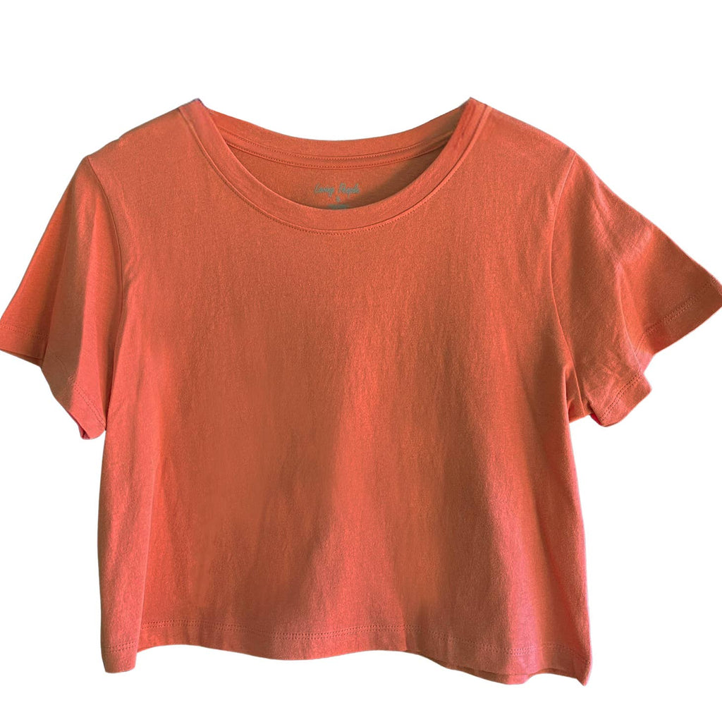 Premium Cotton Crop Tops (New colors)
: Hot Red / Small