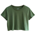Premium Cotton Crop Tops (New colors)
: Achieve Green / Large